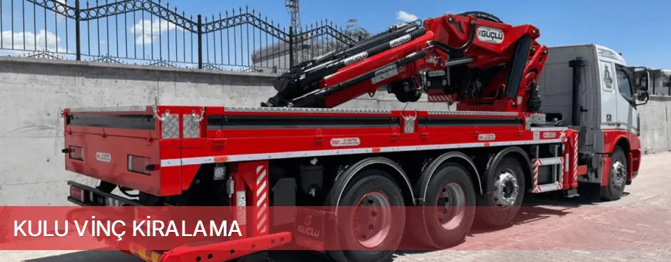 Kulu İlçemi Vinç Kiralama